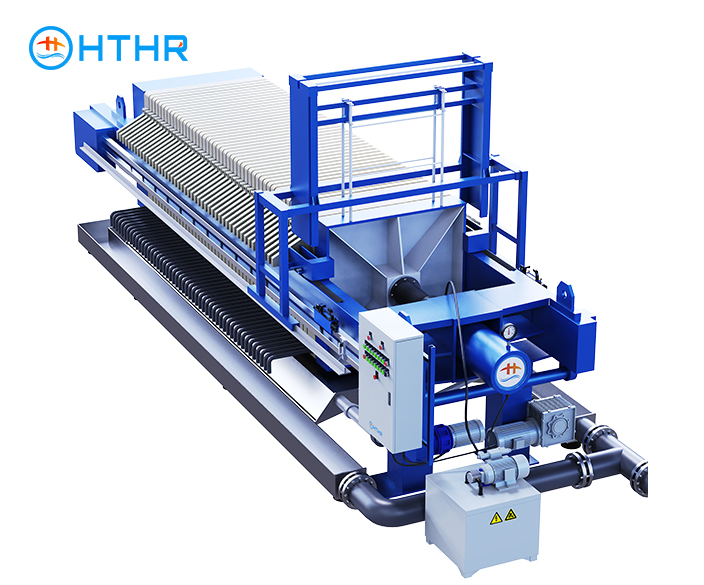 Industrial filter press